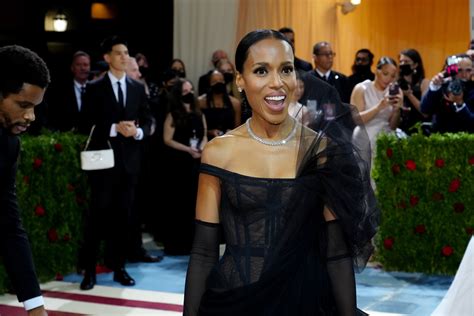 kerry washington feet|Kerry Washingtons Legs Shine In A Sheer Met Gala。